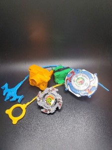 Pair Of Vintage Beyblades Takara Tomy Dranzer S
