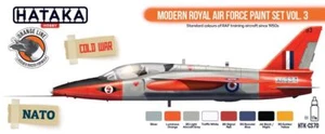 MODERN RAF PAINTS VOL.3 (to HAWK, GNAT, CHIPMUNK, SQUIRREL, ETC)#CS70 HATAKA - Picture 1 of 2