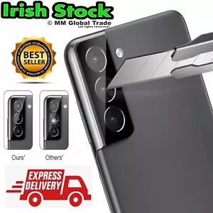 Camera CAM Lens Protector Tempered Glass for Samsung S24 S23 S22 S21 PLUS - Zdjęcie 1 z 7