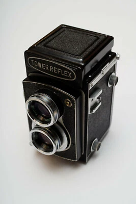 CLAed! Tower Reflex 64 TLR 120 средний формат двойной объектив камеры Fujitar 8 см f/3.5 - Изображение 1 из 4