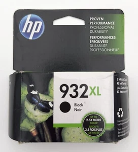 New Genuine HP 932XL CN053AN Black Ink Cartridge Expires 08/2017 - Picture 1 of 6
