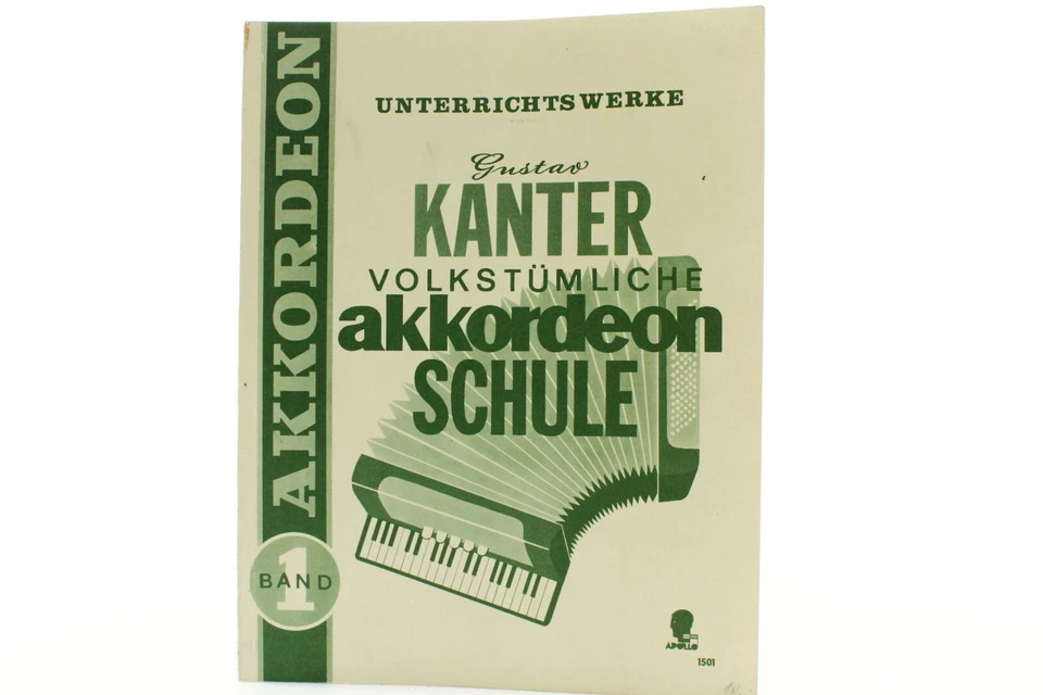 Volkstumliche Akkordeon Schule von Gustav Kanter Band I - Image 1 of 1