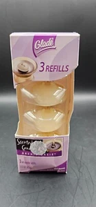 Glade Scented Oil Candles Orchid Oasis - 3 Oil Candle Refills - 1.5 oz. - NEW - Picture 1 of 5
