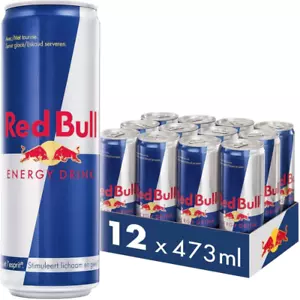 Red Bull Energy Drink - 473ml - Pack of 12 - Picture 1 of 1