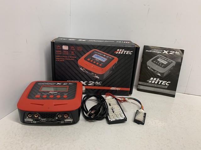 HiTEC multicharger X2 400 Ver2.0充電器