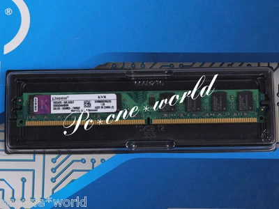 KVR800D2N6/2G For Kingston DDR2 2 GB 800 MHz Memory RAM PC2-6400 DIMM - Image 1 of 2
