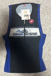 Castelli Free Tri Top ärmelloses Trikot Herren Medium Männer Triathlon Radfahren Bike - Bild 1 von 5