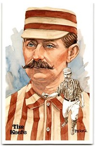 1980 Perez-Steele Hall of Fame Series 4 Tim Keefe /10000 New York Giants #99