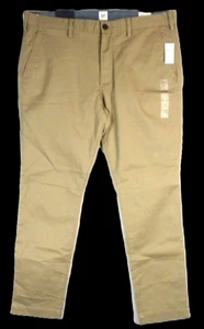 GAP Men's Khaki Skinny Leg Stretch Chino Pants Size 36 x 30 - Picture 1 of 9