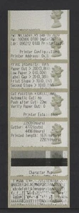 MACHIN  NDC   WINCOR  DIAGNOSTIC ENGINEER  PRINTER TEST STRIP   POST  GO  RARE. - Picture 1 of 1