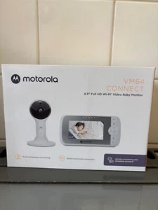 Motorola Nursery VM64 Connect - Video Baby Monitor with Camera and Night Vision - Picture 1 of 9