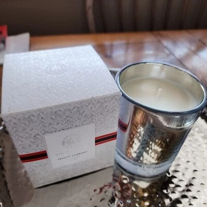 Aquiesse Frosty Currant Luxury Soy Candle Mirrored Silver 9oz NEW - Picture 1 of 18