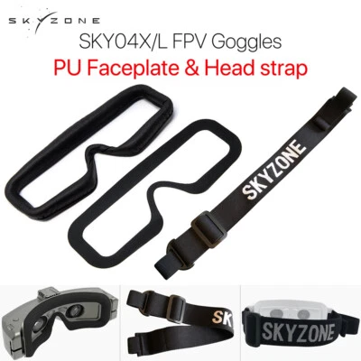 Skyzone SKY04X SKY04L FPV Goggles Head Strap Faceplate for RC Racing Drone Parts - Image 1 of 4