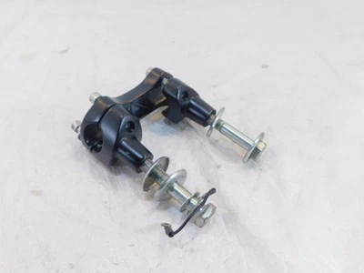 Harley Davidson Sportster 883 Black 100th Anniversary Handlebar Bar Riser Clamps - Image 1 of 4