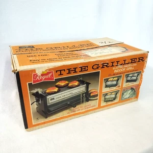 REGAL The Griller - Elektro-/Rauchfreier Indoor Grill Nr. K6705 NEU versiegelt im Karton - Bild 1 von 9