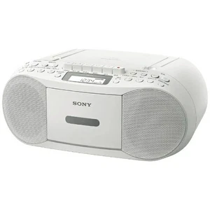 Sony CFD-S70 AUX CD Boombox Recorder FM AM Recording White - Picture 1 of 5