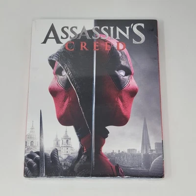 Assassin’s Creed (2016) Blu-ray w/ Deadpool Photobomb Slip Cover New Sealed - Image 1 of 3