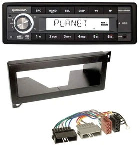 Continental USB 1DIN AUX DAB MP3 Autoradio für Chrysler Voyager Vision Neon Jeep - Bild 1 von 9