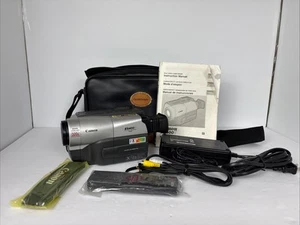Canon ES400VA Hi8 Video8 8mm Tape Video Camcorder mit Zubehör. Akku gut - Bild 1 von 6