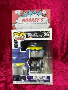 Funko Pop Retro Toys Transformers Soundwave #26 Vinyl Figure - Picture 1 of 6