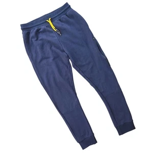 Eleven Paris Herren Marine Baumwolle Frottee Strick Freizeit Sportlich Jogginghose Gr. S - Bild 1 von 6