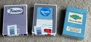 Casino used etc Las Vegas & Reno Playing Cards, Binion's, Tropicana & Harrahs - Picture 1 of 7