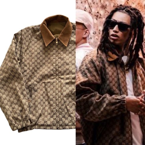 Giacca reversibile Gucci Gg