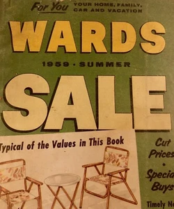 Vintage Wards 1959 Summer Sale Catalog Fashion Scooters Everything 1959 518 Pg - Imagen 1 de 11