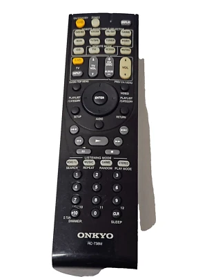 Original Onkyo RC-738M Receiver Fernbedienung Authentic Working IR Tested Works - Bild 1 von 4