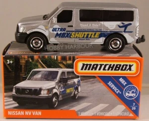 MATCHBOX POWER GRABS #84 Nissan NV Van - LAX Airport, 2019 issue (NEW in BOX) - Picture 1 of 1