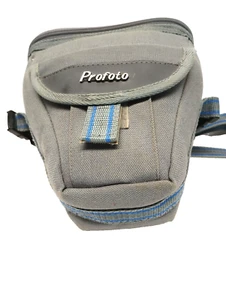 Estuche para cámara Profoto DE COLECCIÓN bolsa de fotografía gris acolchada 2 bolsillos con correa de nailon - Imagen 1 de 9