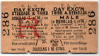 Cheshire Lines (CLC) Railway Ticket Hale to Douglas-Isle of Man Steam Packet Co