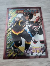 1995-96 Topps Finest Refractor Canucks Hockey Card #160 Alexander Mogilny MINT