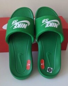Nike Green Slide Sandals for Men for 
