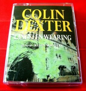 Colin Dexter Last Seen Wearing Inspector Morse 2-Tape Audio Book Kevin Whately