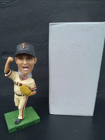 RARE 2013 MATT CAIN SAN FRANCISCO GIANTS STRETCH DRIVE BOBBLEHEAD PERFECT GAME Cover