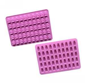 Silicone Little Bear Cake Chocolate Moulds Cookie Ice Cube Tray Mold - Picture 1 of 9