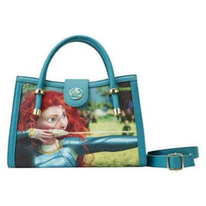Officially Licensed Loungefly Disney Brave Merida Princess Scene Crossbody Bag - Imagen 1 de 1