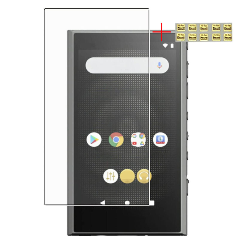 6 Pack TPU Screen Protector For Diofox M9 MP3 Player - Full Coverage Clear Film, Anti-Scratch