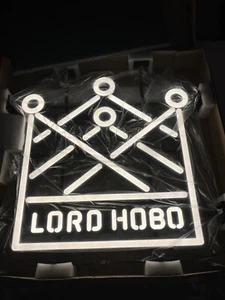 LORD HOBO BREWING BEER LIGHT UP LED SIGN AWESOME new in box!! - Picture 1 of 8