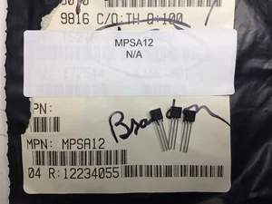 MPSA12 MOT TRANS NPN DARL 20V TO92 35 PIECES - Picture 1 of 1