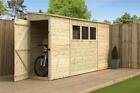 Empire 2800 Pent Garden Shed Wooden 9X3 10X3 12X3 14X3 PRESSURE TREATED TONGUE &