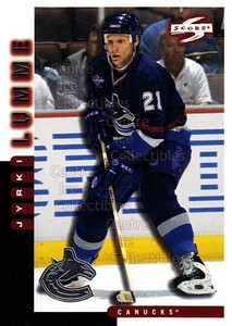 1997-98 Score Vancouver Canucks #8 Jyrki Lumme