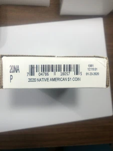 2020-P Native American $1 Uncirculated Roll in Sealed U.S. Mint Packaging - Picture 1 of 3