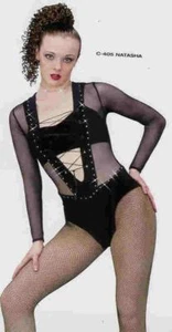 Jazz Dance Kostüm Art Stone Showgirl Sexy Tap Natasha 405 - Bild 1 von 3