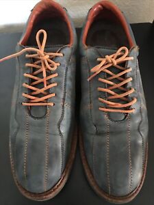 Mens 8.5 D Allen Edmonds Voyager Walking Shoe  Blue Leather Oxford USA Made