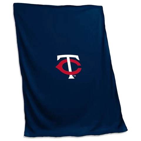 Minnesota Twins Sweatshirt Blanket 54” x 84” SUPER SOFT W/OFFICIAL TAGS Cover