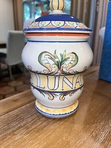 2004 Villa Della Luna Pfaltgraff Jar With Lid New In Box - Picture 1 of 6