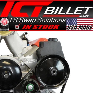 Kit de soporte bomba de dirección asistida Camaro LS1 1998-2002 Z28 Firebird LS billete TIC - Imagen 1 de 10
