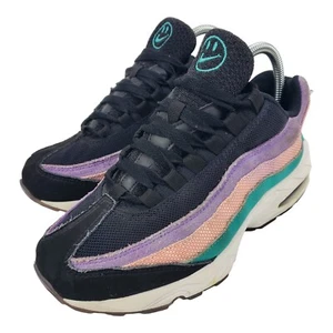 NIKE Shoes AIR MAX 95 GS Youth Size 7Y Black HAVE A NICE DAY Sneaker CI5645-001 - Picture 1 of 13